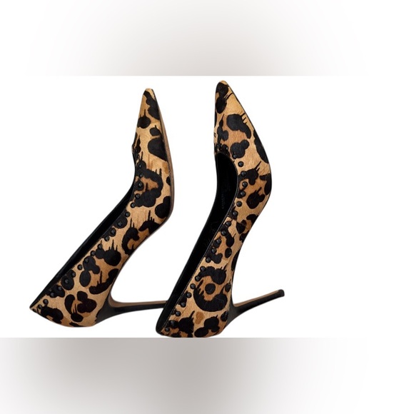 Coach Leopard Print Heels - Picture 4 of 7